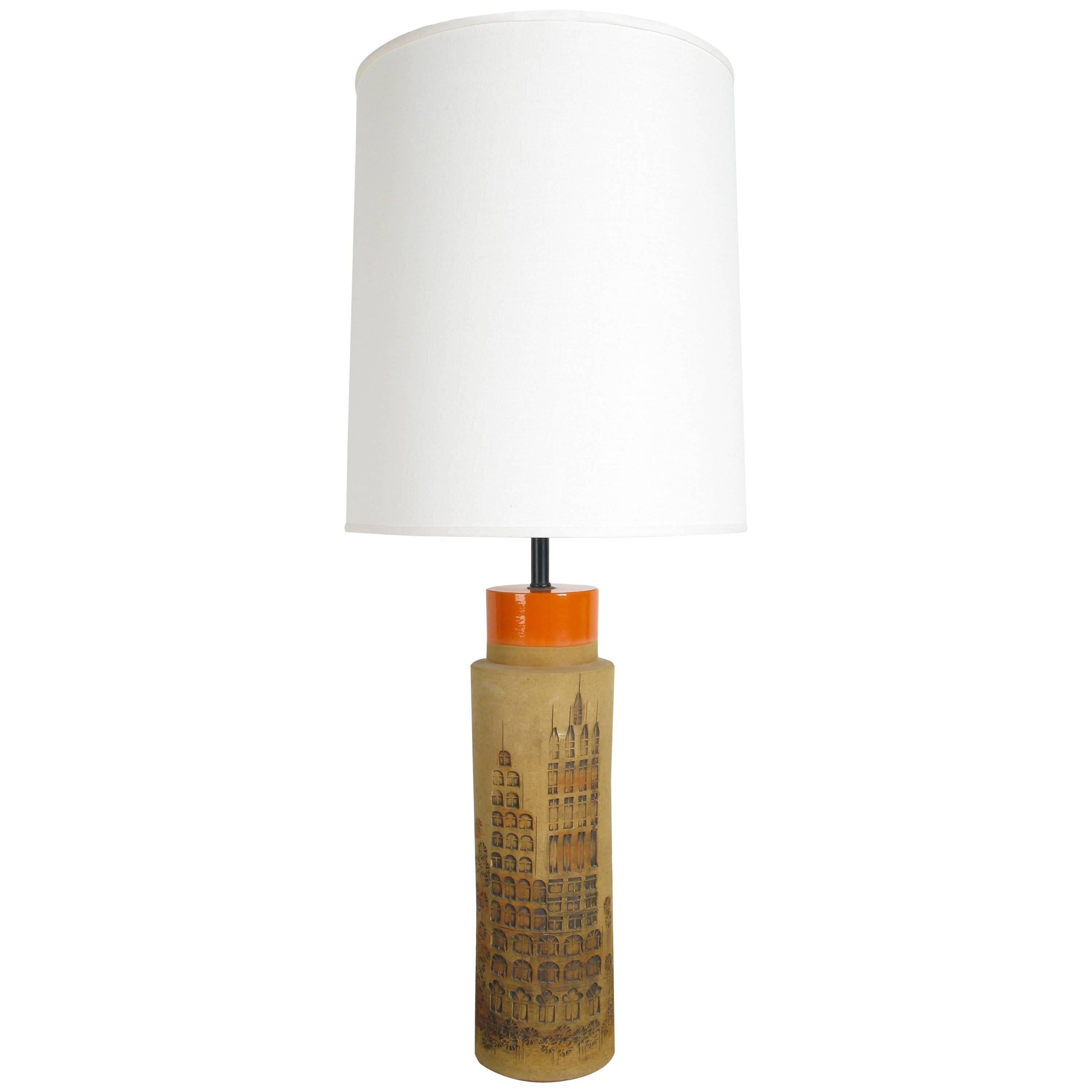 "Campus" Lamp by Aldo Londi for Bitossi For Sale