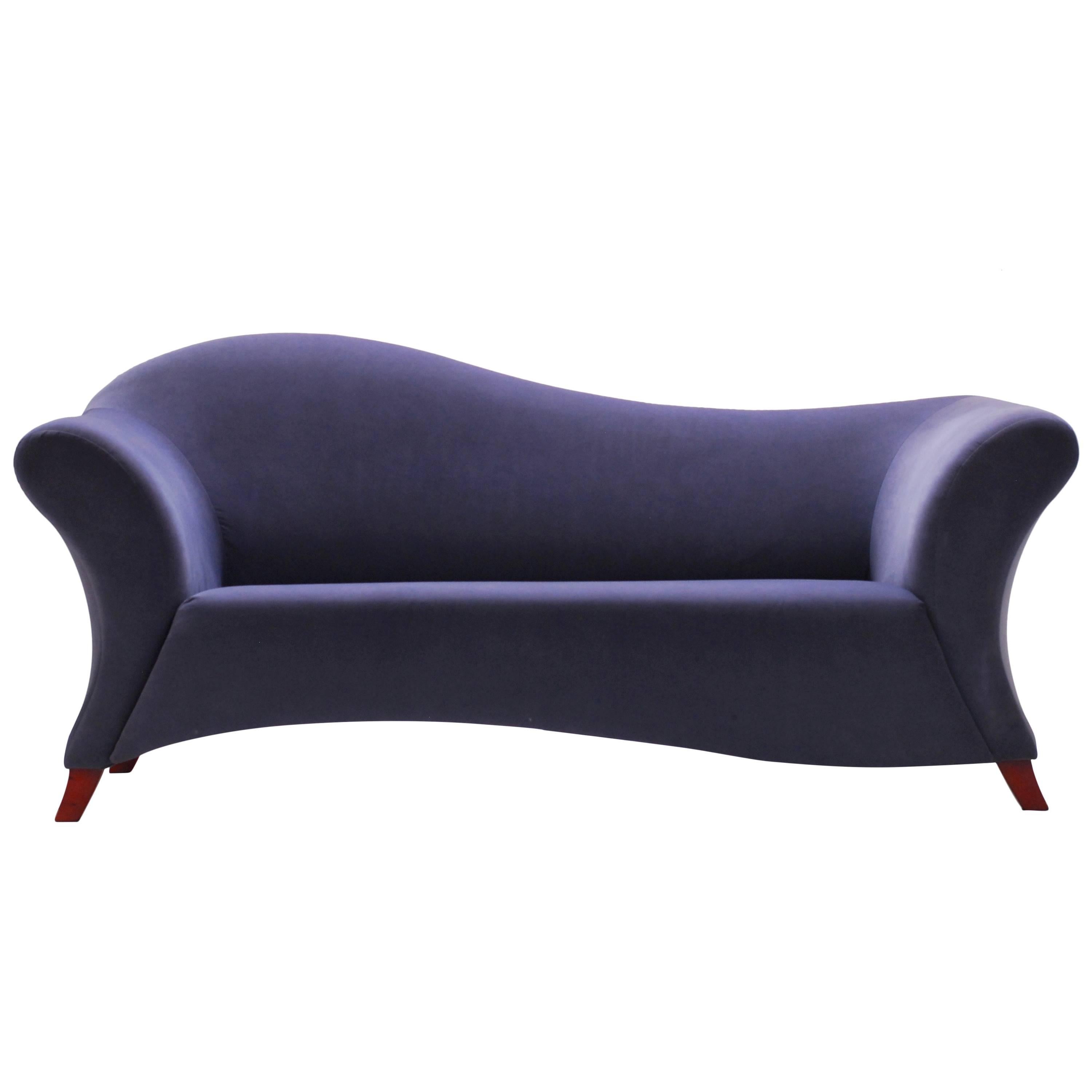 Postmodern 1980s Design Sofa For Sale