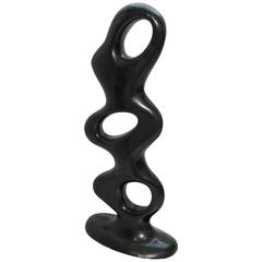 Decorative Piece of Art, circa 1970, Lacquered Metal 10