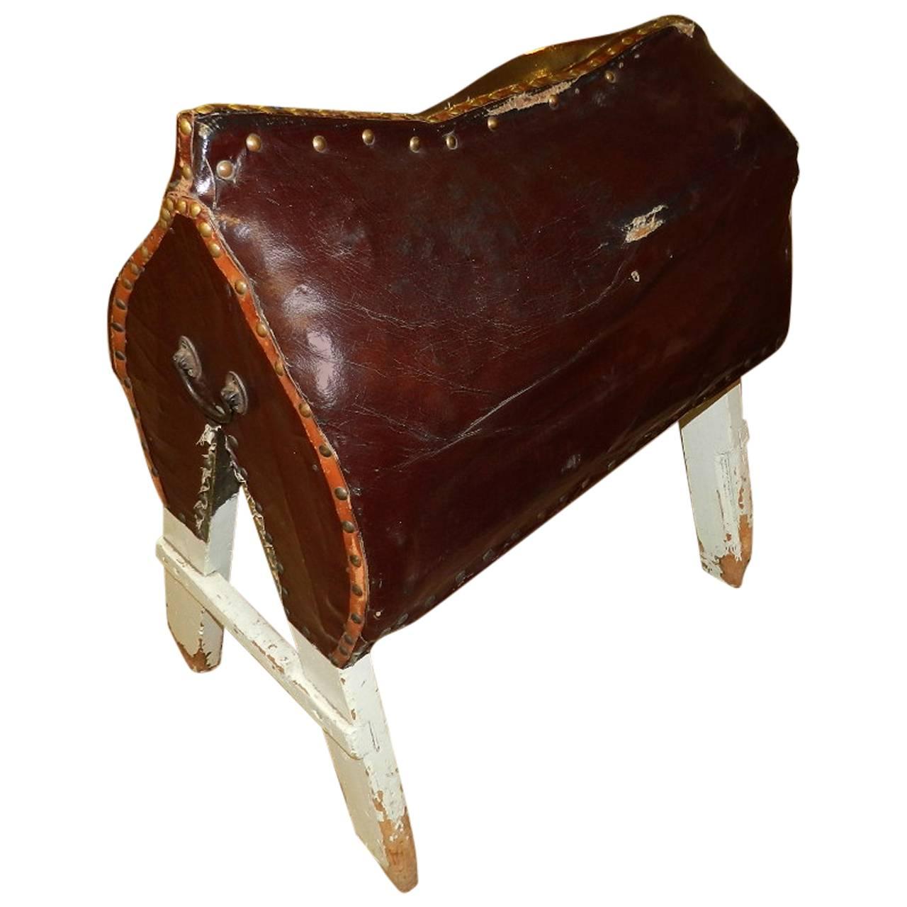 Leather Saddle Stand For Sale
