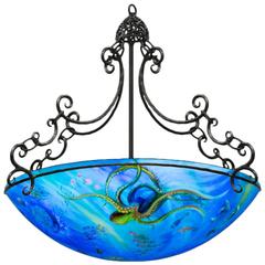 Signed Original Ulla Darni Aquatic Chandelier