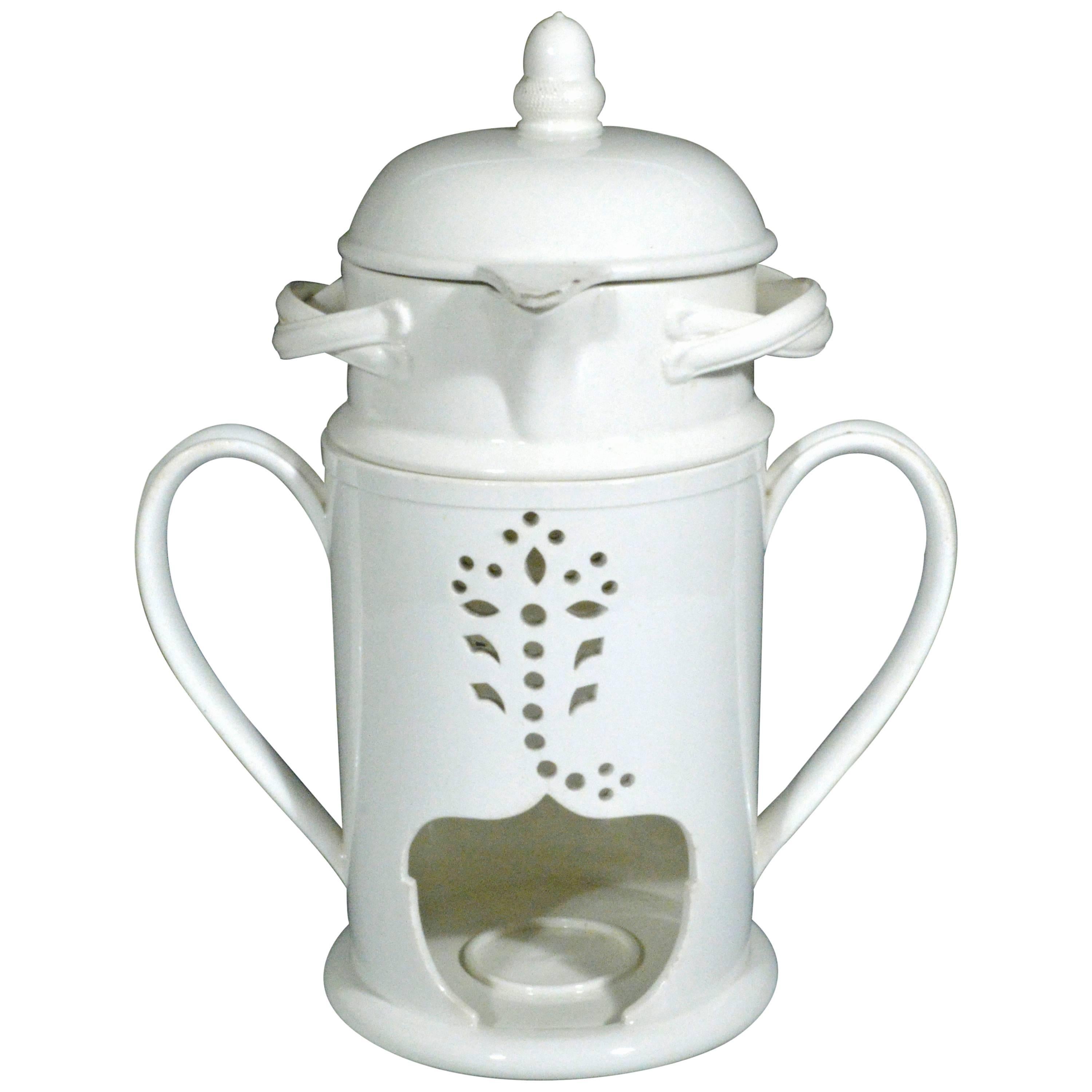 Wedgwood English Pottery Creamware Veilleuse or Food Warmer