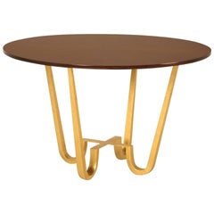 Center Hall or End Table in 24-Karat Gold