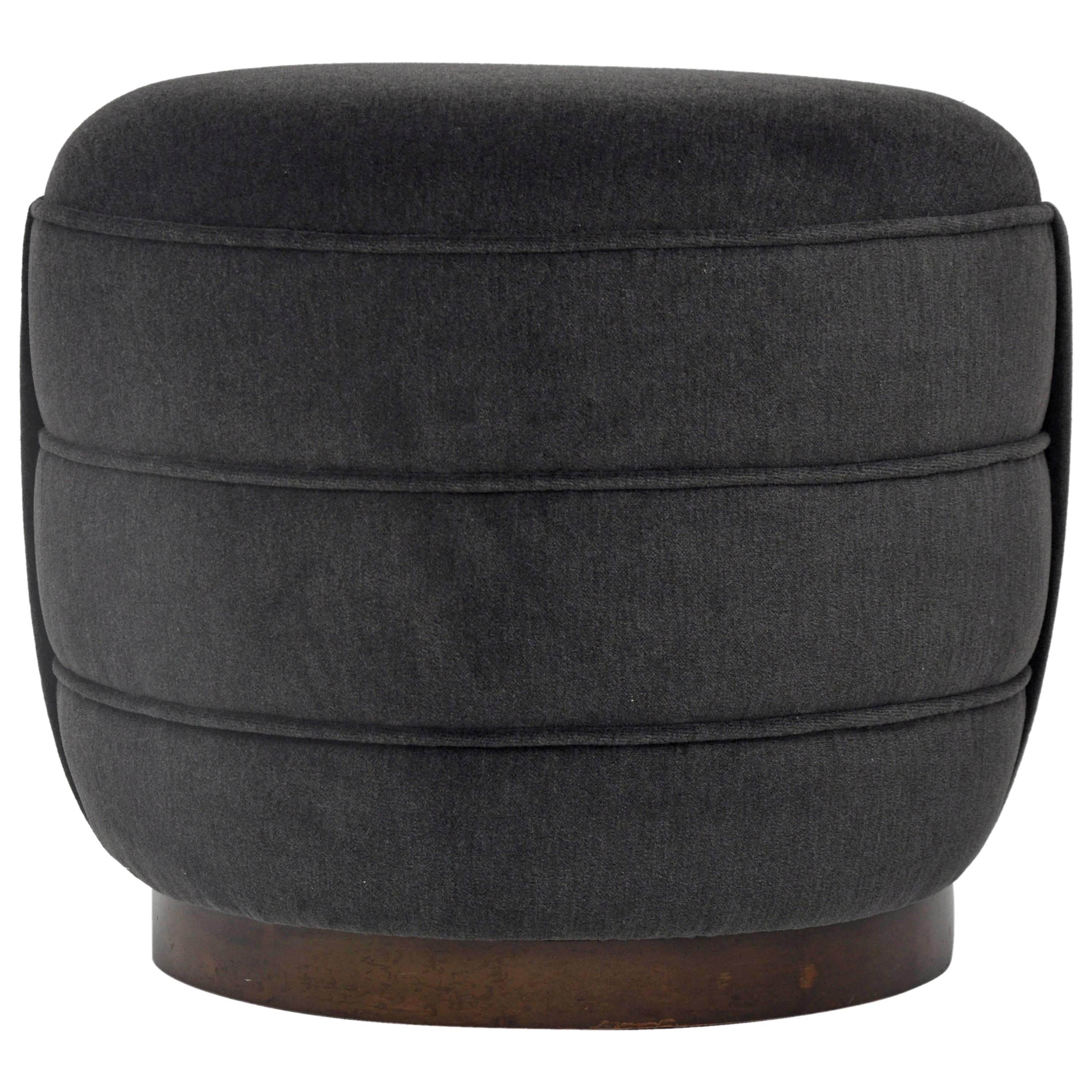 Rare Pouf Ottoman by Edward Wormley for Dunbar at 1stDibs
