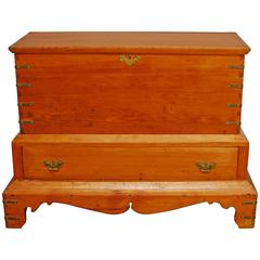 19th Century Pine Campaign Chest