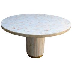 Etienne Allemeersch Marble Round Table 