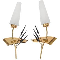 Maison Lunel pair of French Sconces 12