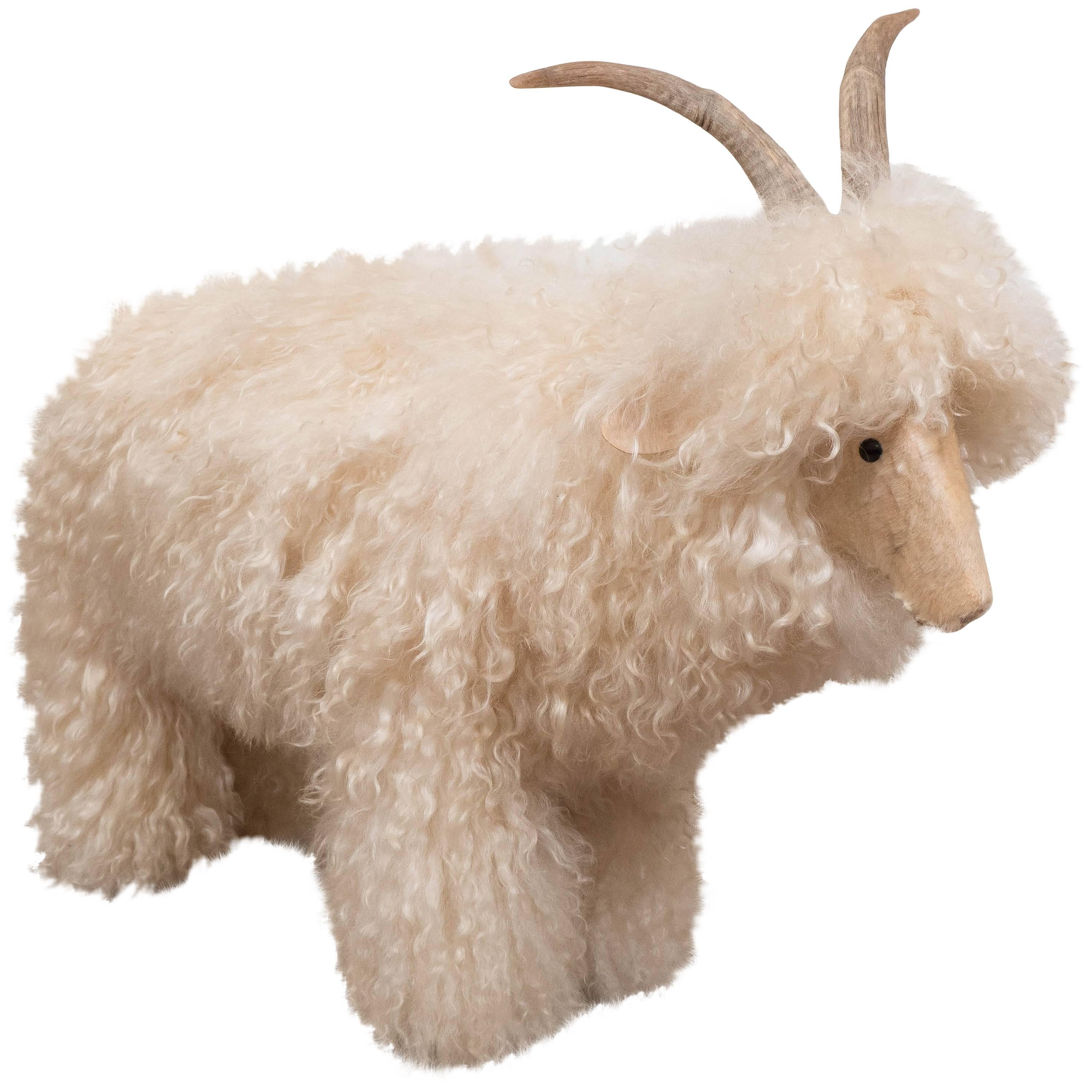 A Midcentury Sheep Sculpture in the Style of Lalanne 