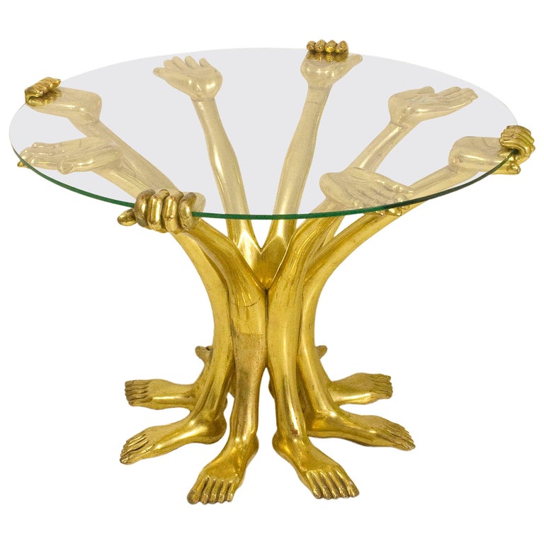 Pedro Friedeberg coffee table, 1970s, offered by Serge Castella Interiors