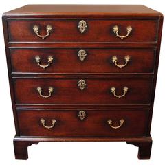 Georgian Mahogany Chest of Small Size