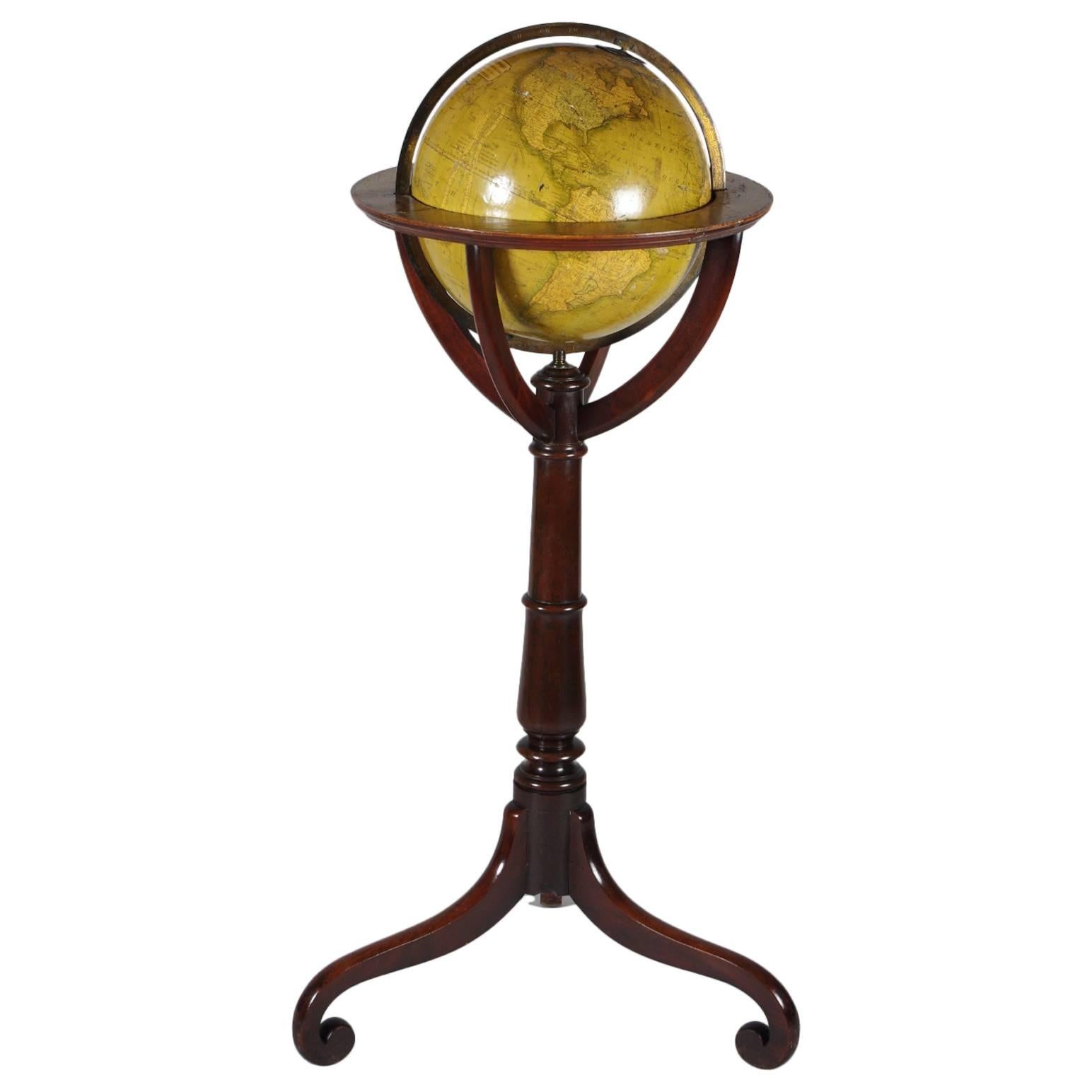 Terrestrial Library Globe by Kirkwood