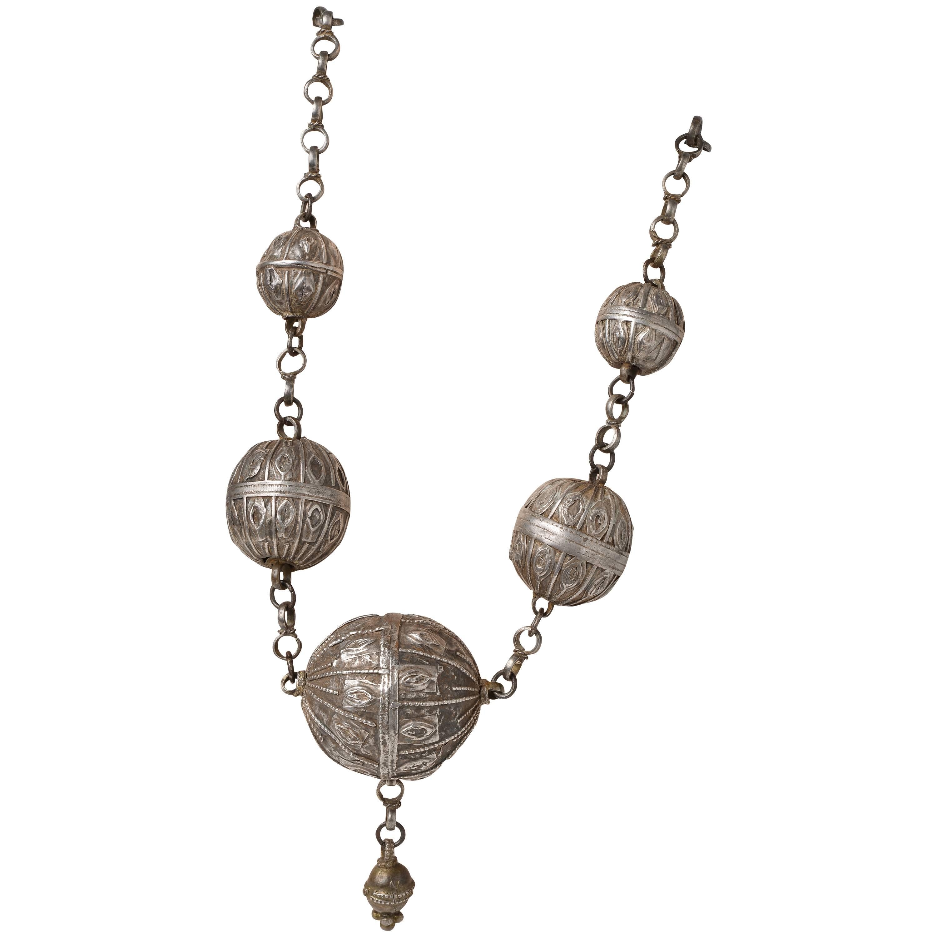 Berber  Tuareg vintage  Silver Necklace