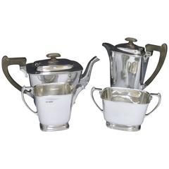 Sterling Silver Four-Piece Tea and Coffee Service