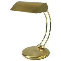 Midcentury Brass Table Lamp, 1970 - 1975