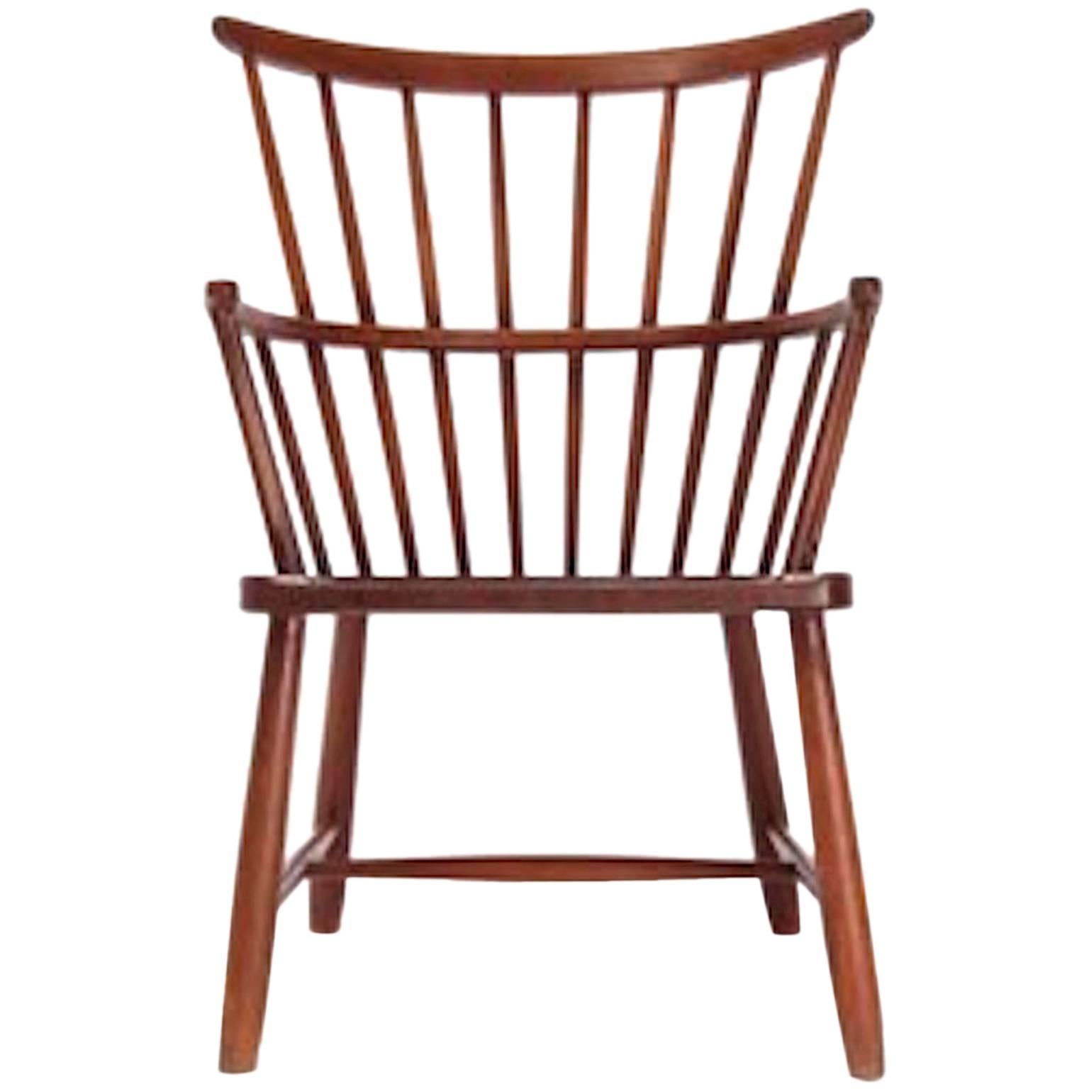 Vintage Danish Modern Windsor Chair