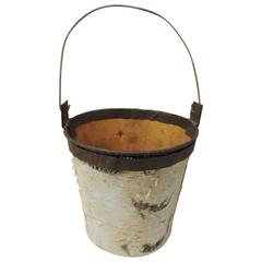 Tree Bark Rustic Bucket