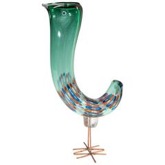 Alessandro Pianon Murano Glass 'Pulcini' Bird for Vistosi