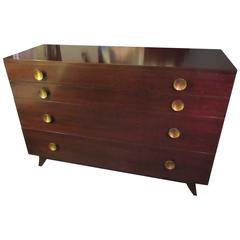 Gilbert Rohde for Herman Miller Mahogany Series Dresser