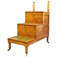 Late Regency Three-Step Commode