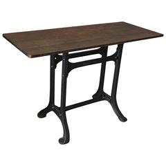 Vintage Industrial Side Table