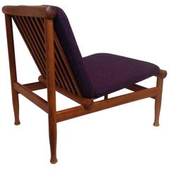 Danish 1960s Teak Easy Chair Designed by Kai Lyngfeldt Larsen for Søborg