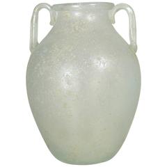 Signed Barbini Urn Form Murano Vase, circa 1970s