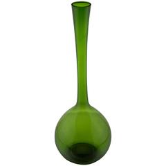 Brilliant Green Scandinavian Vase 4