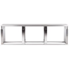 Bicroma Bench in Stainless Steel by Parisotto and Formenton
