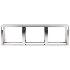 Bicroma Bench in Stainless Steel by Parisotto and Formenton 6
