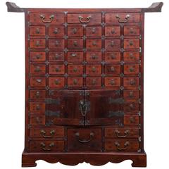 Antique Chinese Multi Drawer Apothecary Chest