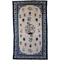 Antique Peking Chinese Oriental Rug