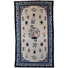 Antique Peking Chinese Oriental Rug