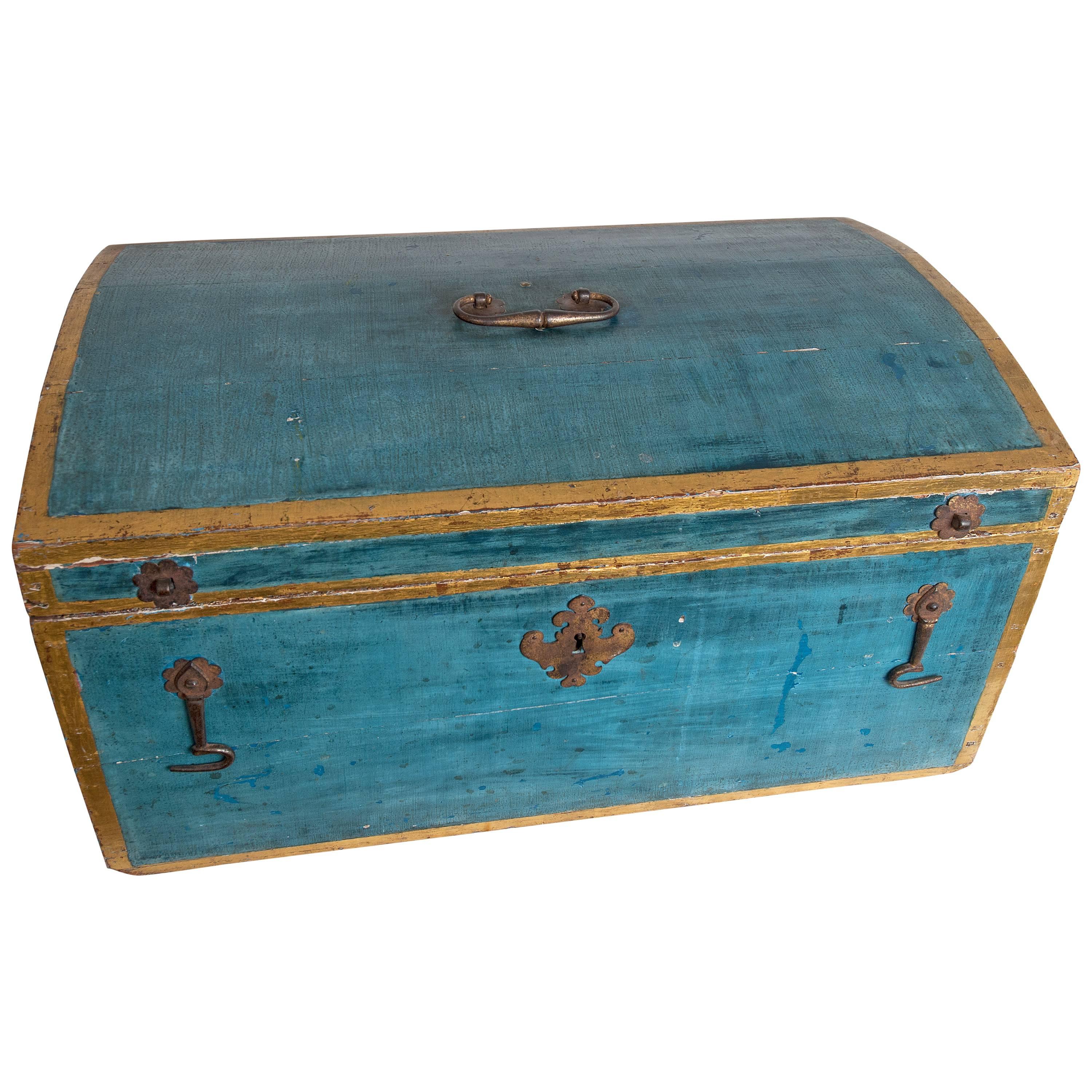 Dome-Top French Storage Chest
