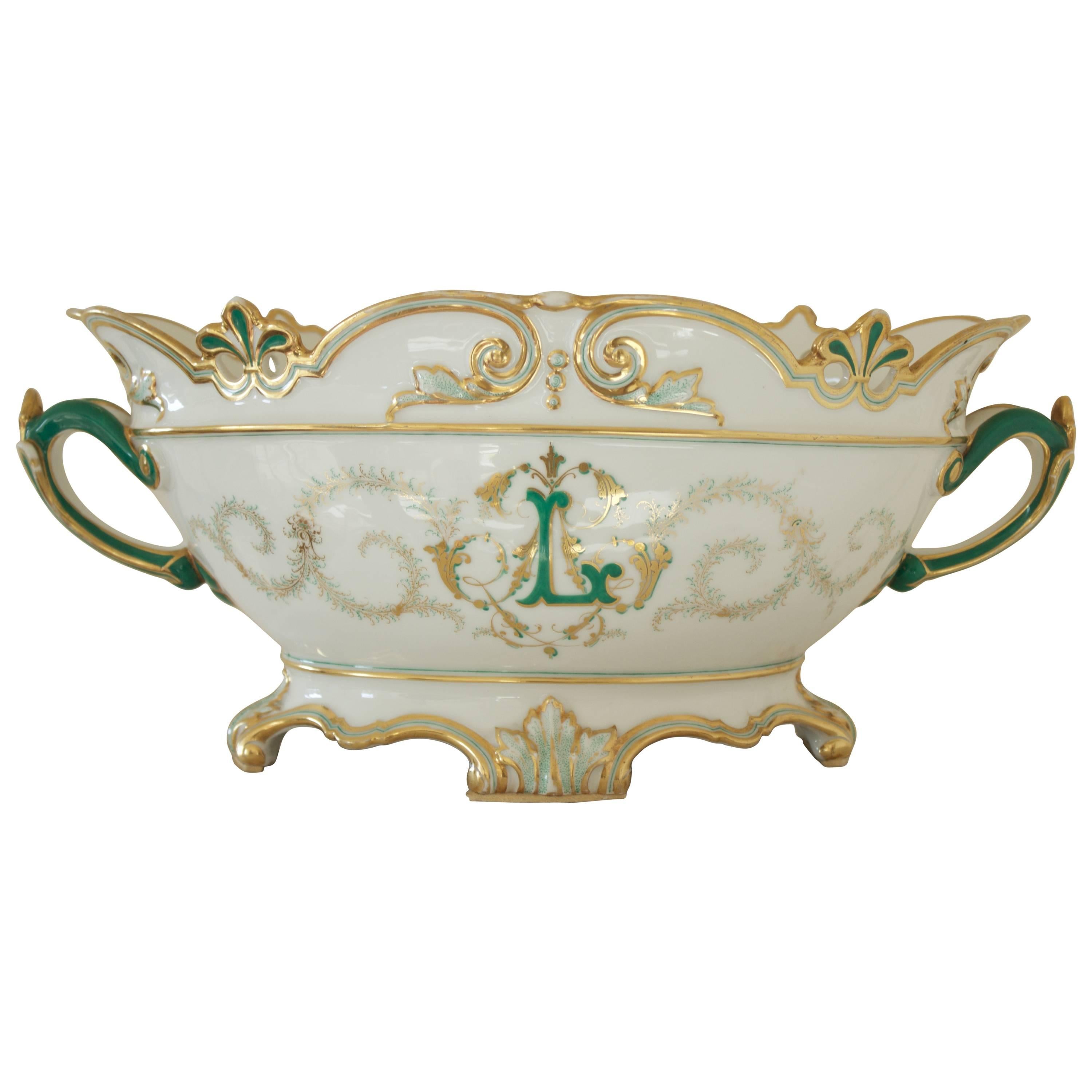 French Limoges Jardiniere