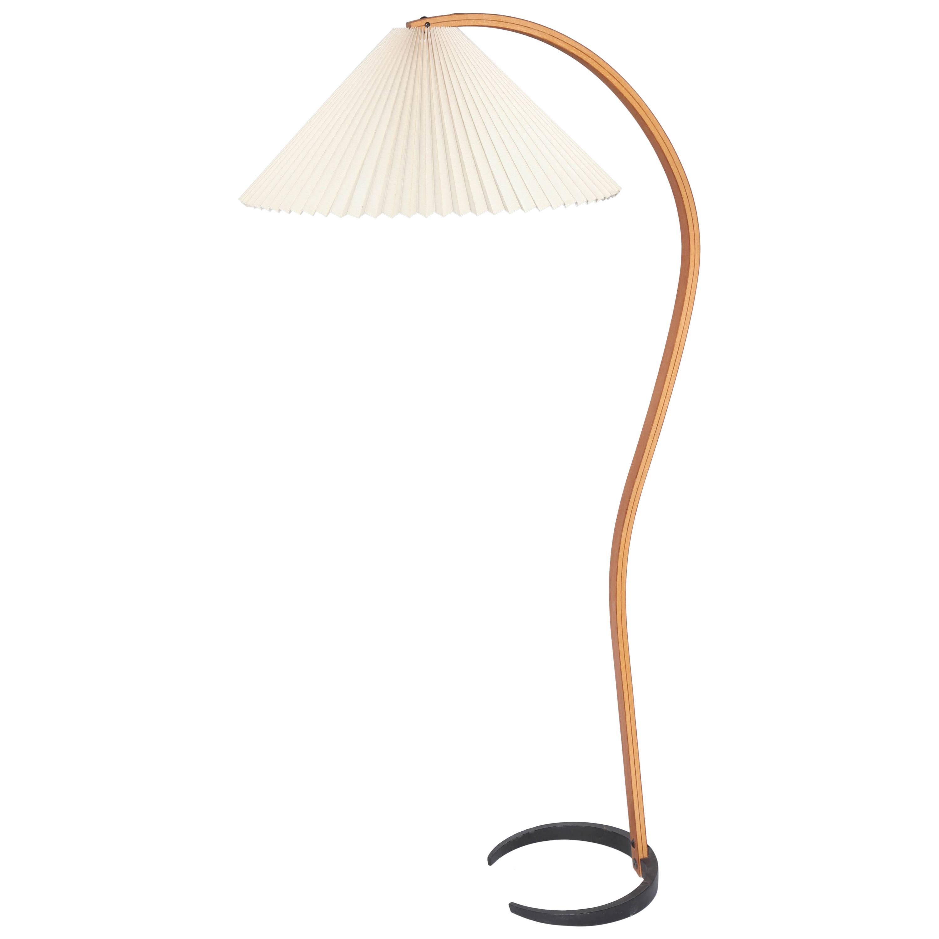 Early Mads Caprani Bentwood Floor Lamp