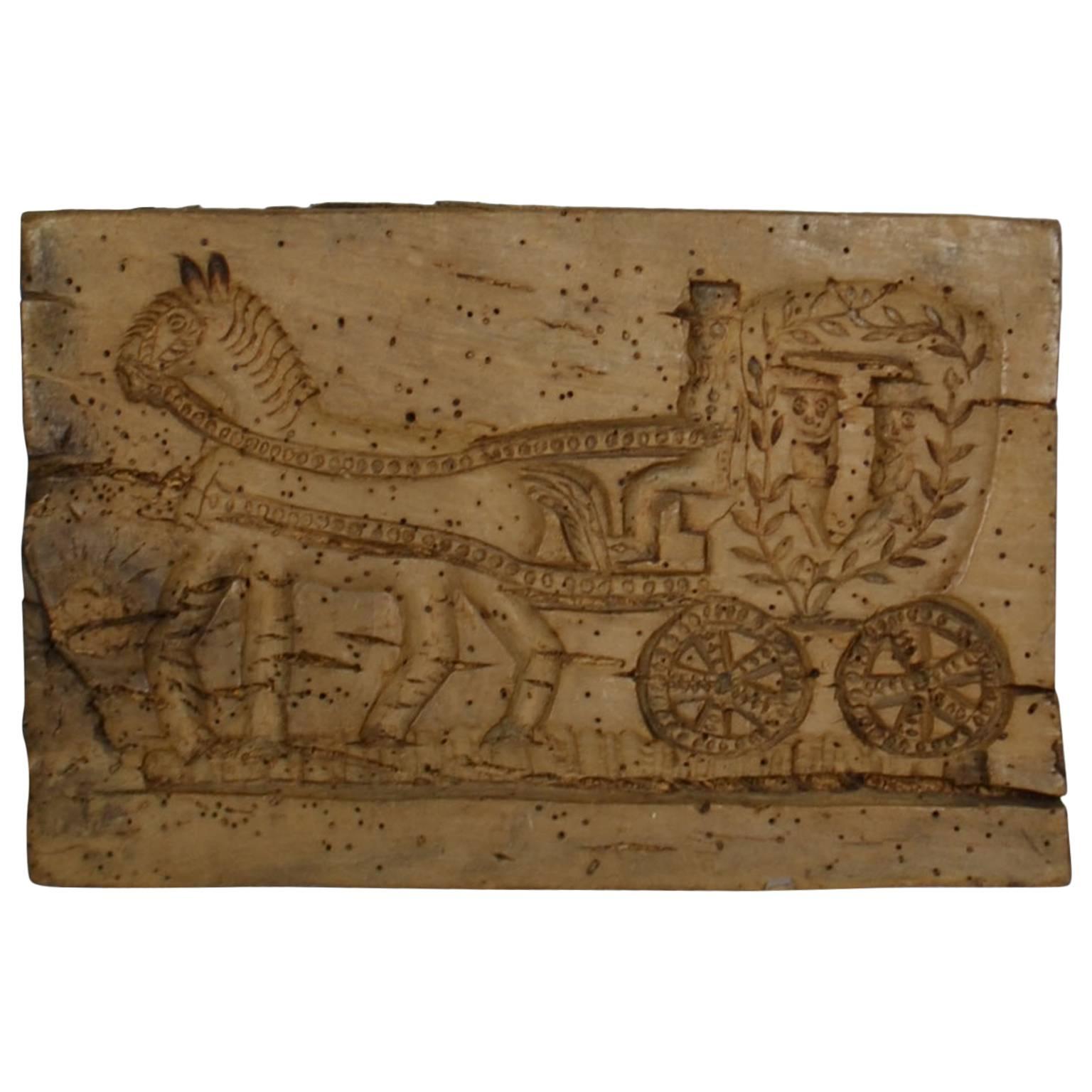 Double Sided Wooden Gingerbread Mold