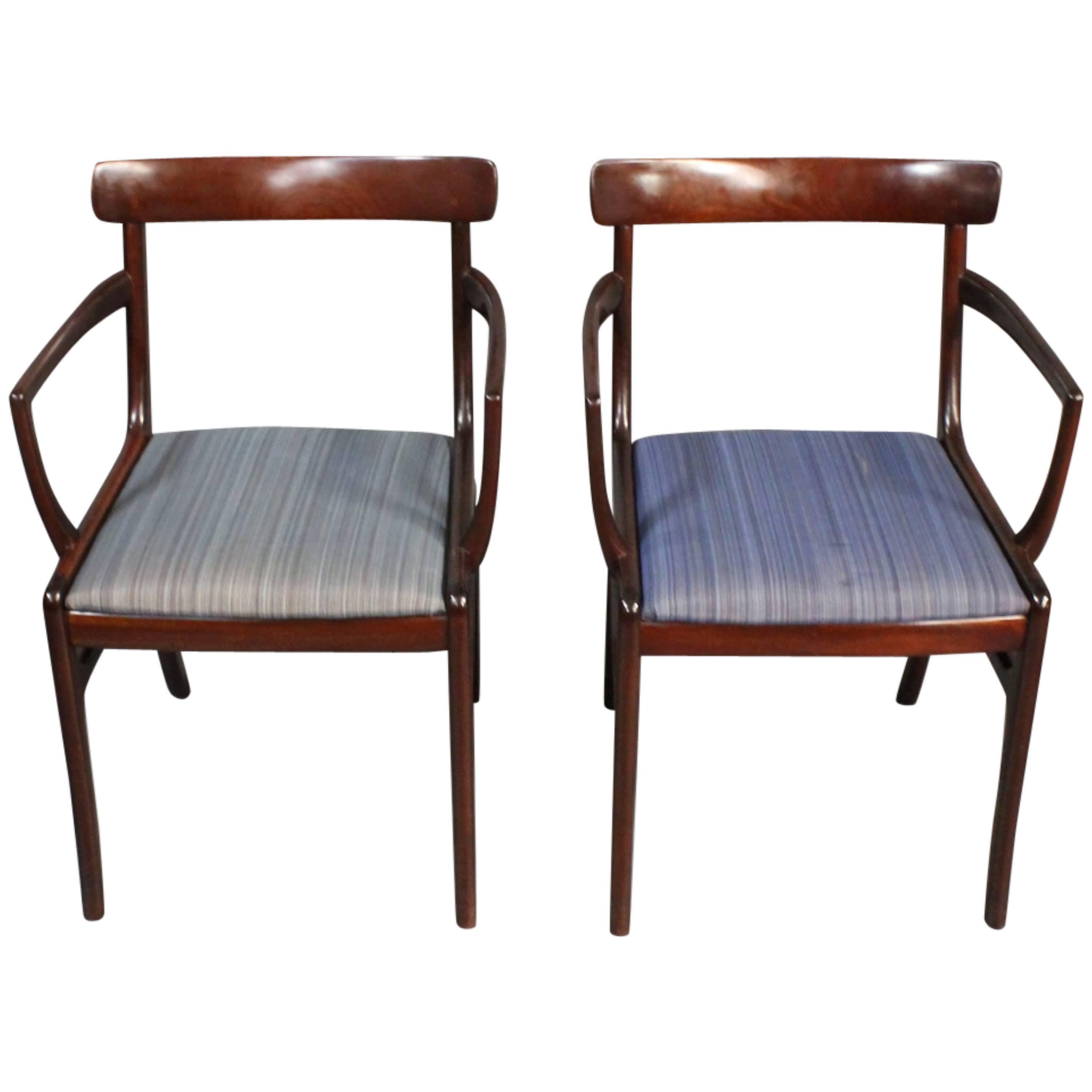 Pair of "Rungstedlund" Armchairs by Ole Wanscher, circa 1940 