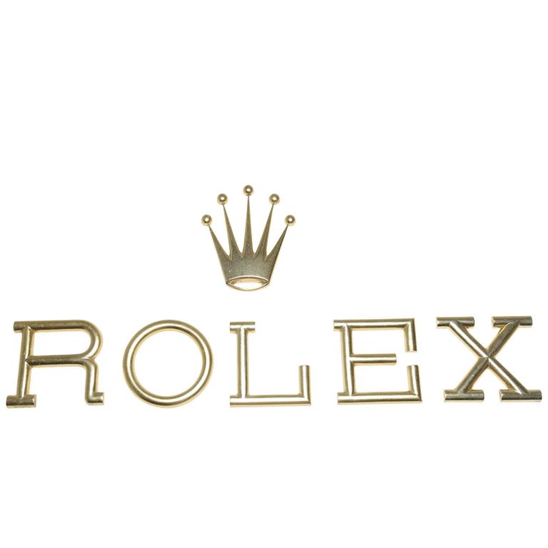Original Rolex Shopfront Sign at 1stDibs