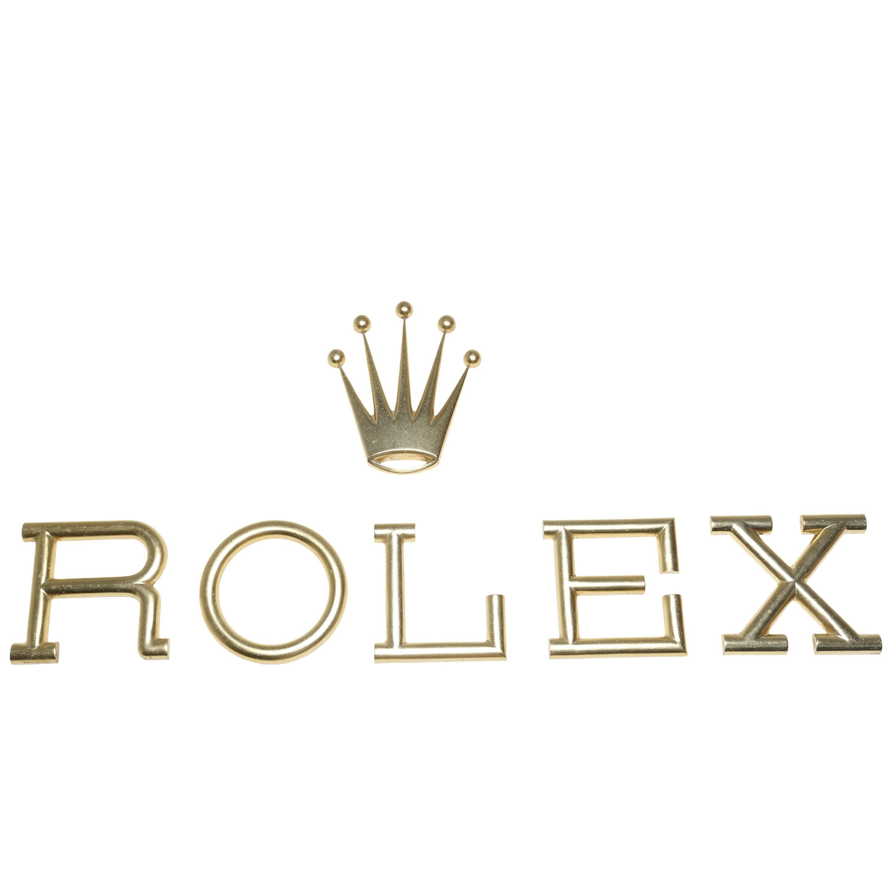 Original Rolex Shopfront Sign