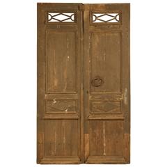 Antique French Doors in Original Paint