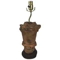 Grand Tour Torso Fragment, Now as a Lamp