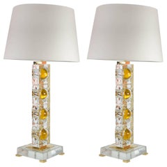Pair of Lamps Designed by Gianluca Fontana