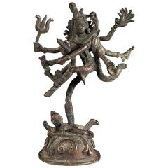 Early 20th Century Bronze Shiva