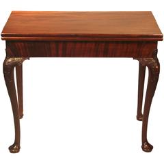 Used 18th Century English Card Table or Game Table