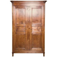 Antique French Empire Period Armoire