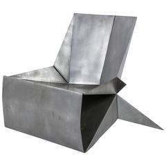 Origami Steel Chair by Brian O'Neill