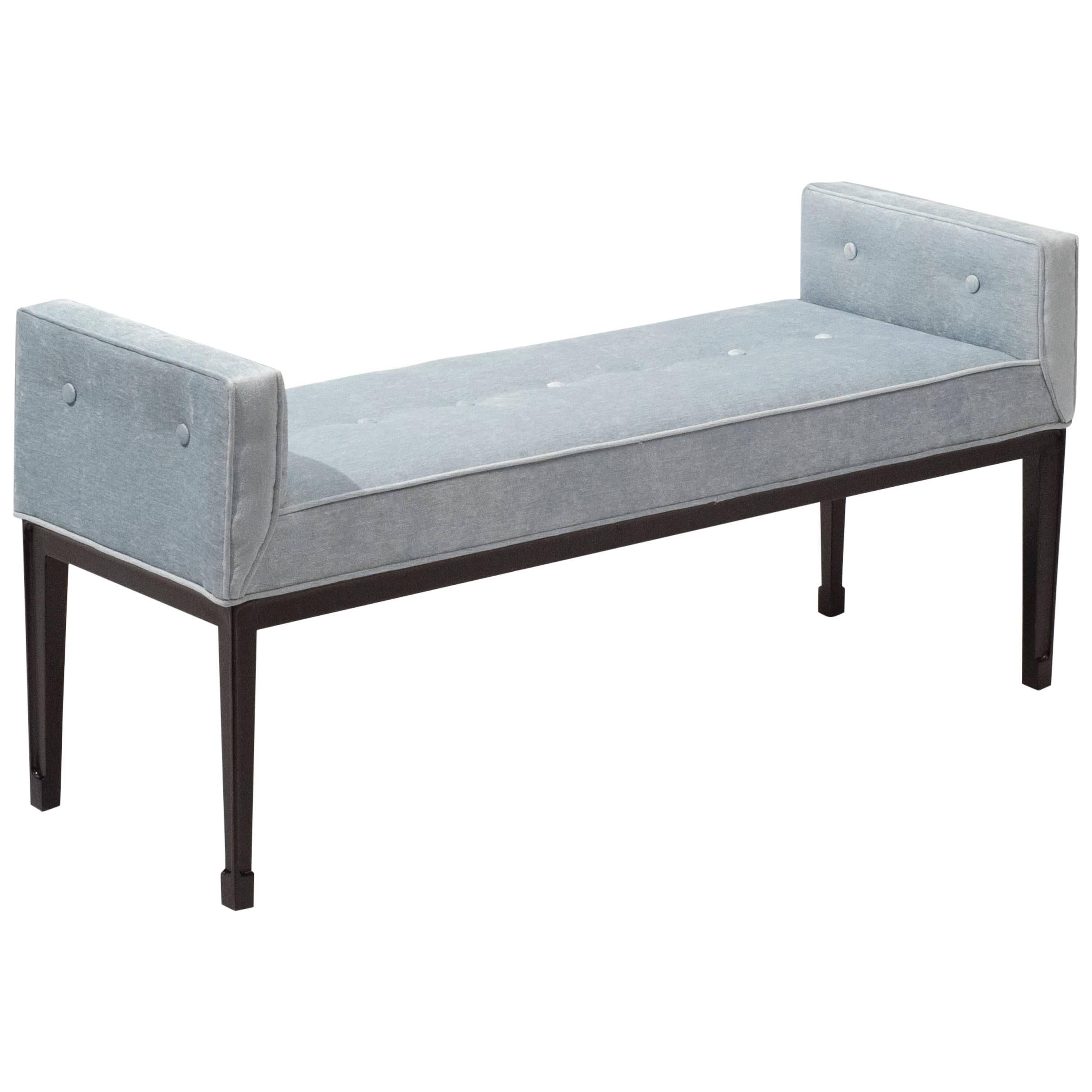 Mid-Century Modern Upholstered Bench, 1950s
