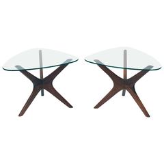 Adrian Pearsall "Jack" Pair of Side Tables