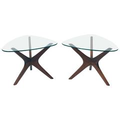 Adrian Pearsall "Jack" Pair of Side Tables