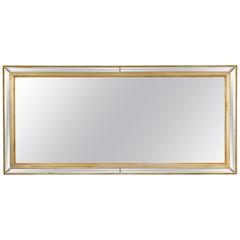 Louis XVI Gold Leaf Wall Mirror